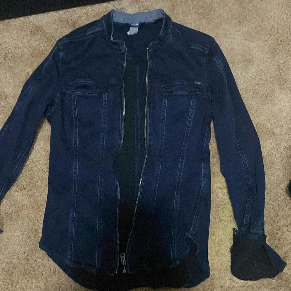 Size Small Denim G-STAR LYNN RAW CHOPPER SLIM Shirt